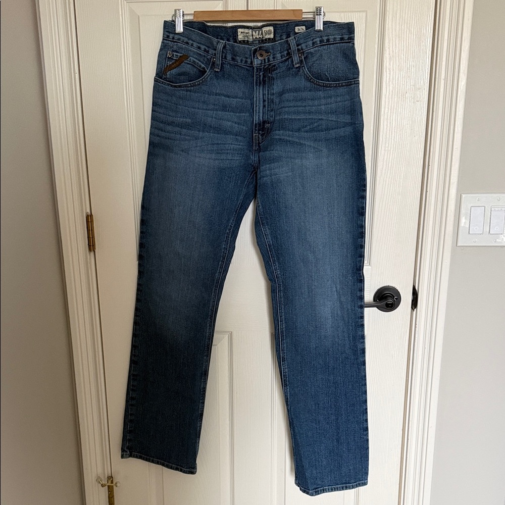 Ariat M4 Relaxed Boot Cut 34x34 Men’s Blue Jeans